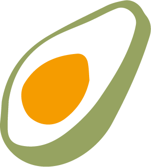 logo veggies AVOCADO