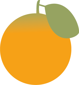 logo veggies ORANGE